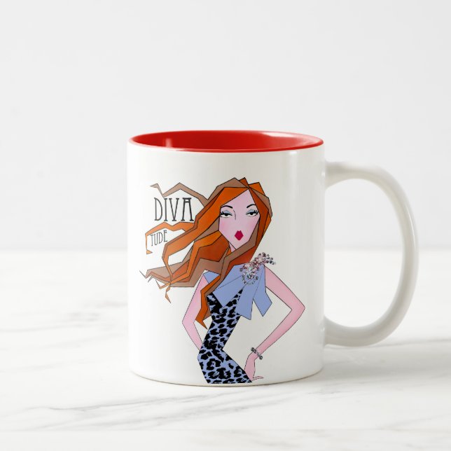 "You Can Step Aside Now - I'm Here!" Two-Tone Coff Two-Tone Coffee Mug (Right)