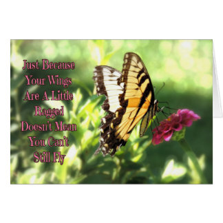 You Can Still Fly Tiger Swallowtail Butterfly 5x7 Cards