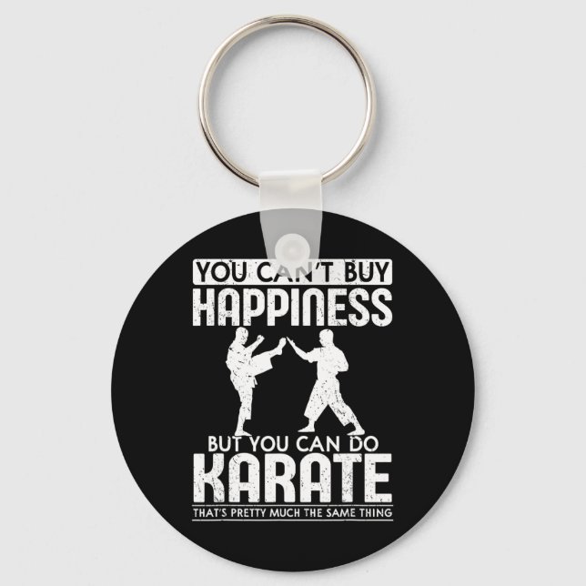 You Can’t Buy Happiness  Keychain (Front)