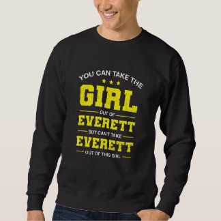 You Can Take The Girl Out Of Everett Washington Gi Sweatshirt