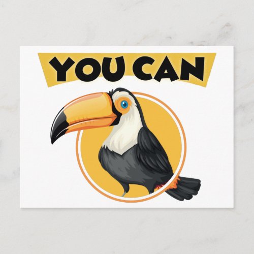 You Can Toucan Postcard