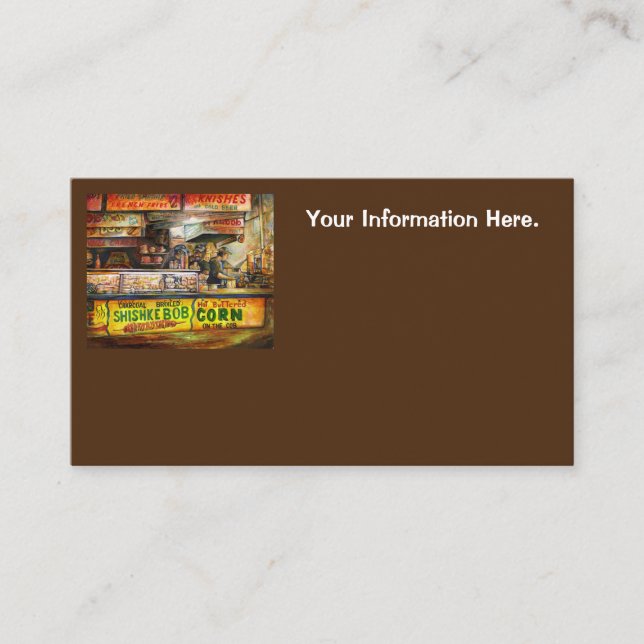 You Cannot Compete with That Business Card (Front)