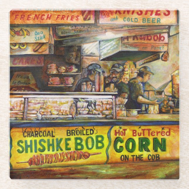 You Cannot Compete with That Glass Coaster (Front)