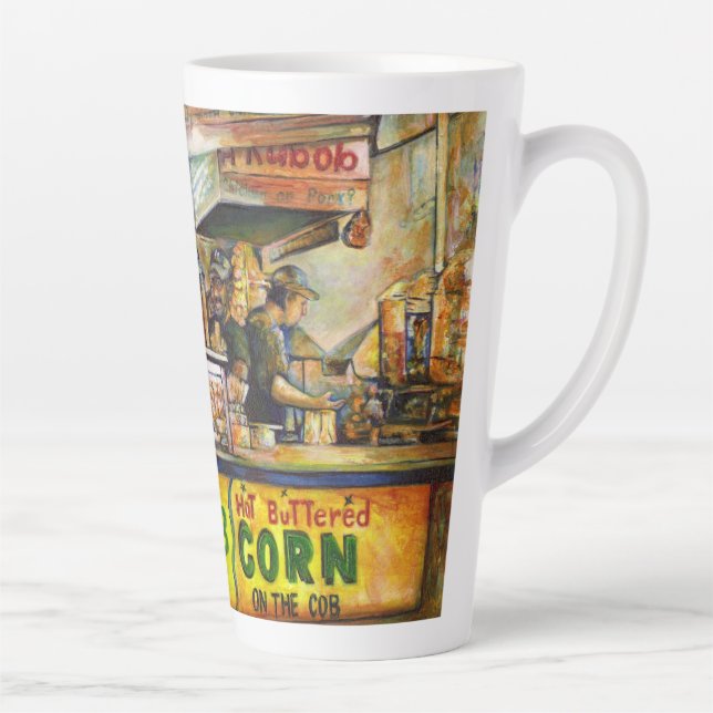 You Cannot Compete with That Latte Mug (Right)