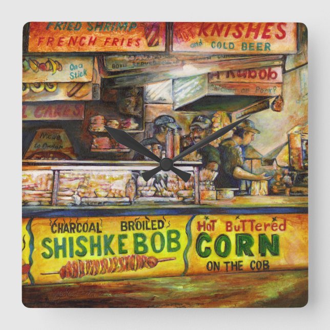 You Cannot Compete with That Square Wall Clock (Front)