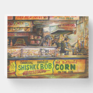 You Cannot Compete with That Wooden Box Sign