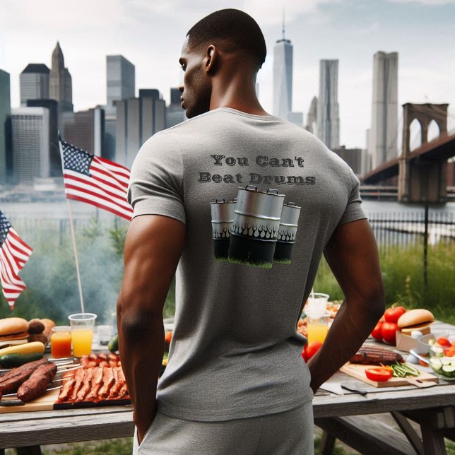 You Cant Beat Drums BBQ Smokers T-Shirt (Creator Uploaded)