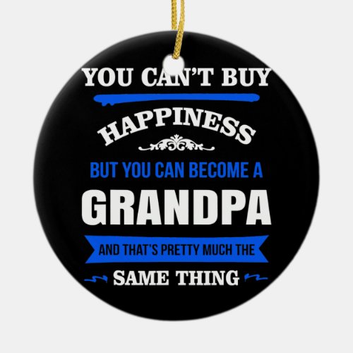 You Cant Buy Happiness But You Can Become A Ceramic Ornament