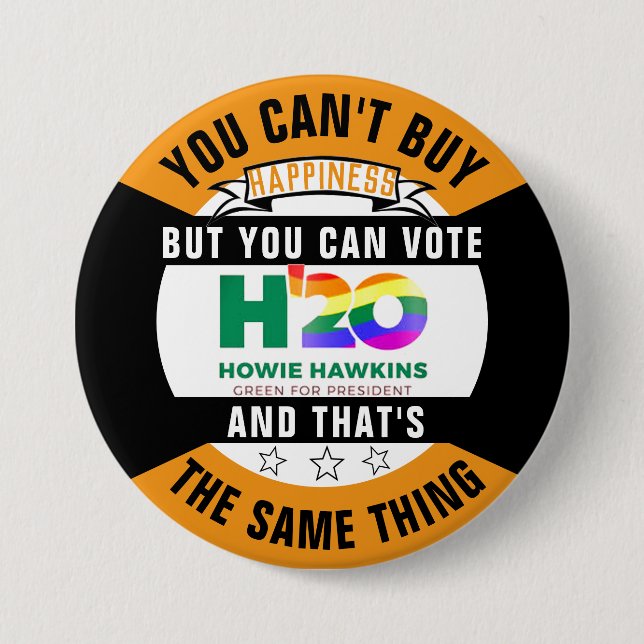 You can't buy happiness button (Front)