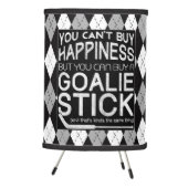 You Can't Buy Happiness Hockey Goalie Lamp (Right)
