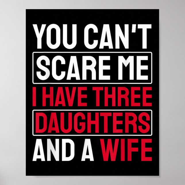 You Can't E Me I Have Three Daughters  Poster (Front)