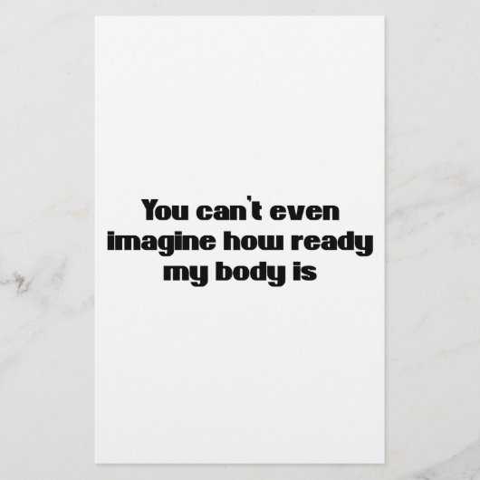 You Can't Even Imagine (Front)