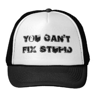 Stupid Hats and Stupid Trucker Hat Designs