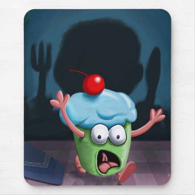 You Can't Hide From The Muffin Man Mousepad (Front)