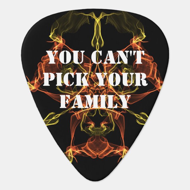 You Can't Pick Your Family Orange Yellow Celestial (Front)
