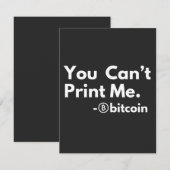 you cant PRINT me (Front/Back)