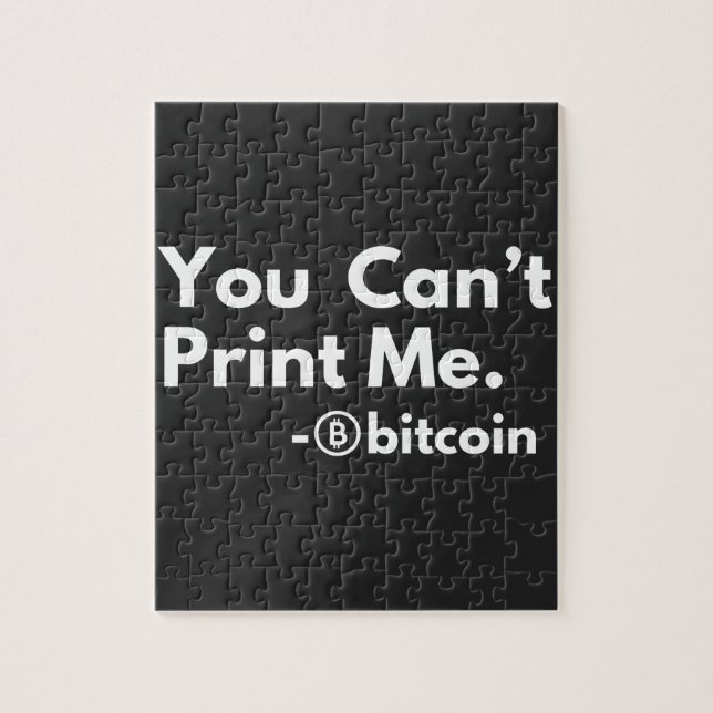 you cant PRINT me Jigsaw Puzzle (Vertical)