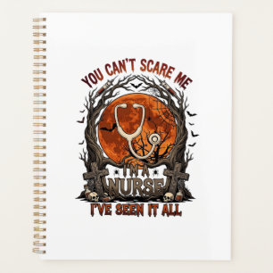 You Cant Scare Me Nurse Halloween Stethoscope Oran Planner