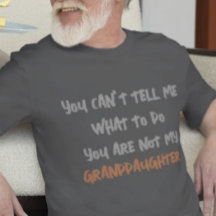 You Can't Tell Me What To Do Personalise