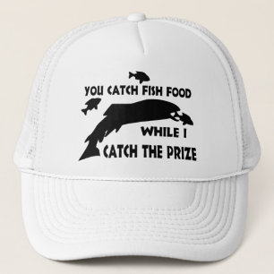 You Catch Fish Food Trucker Hat
