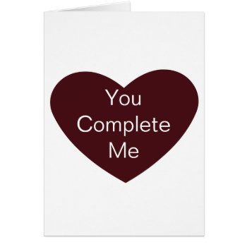 You Complete Me by peacefuldreams at Zazzle