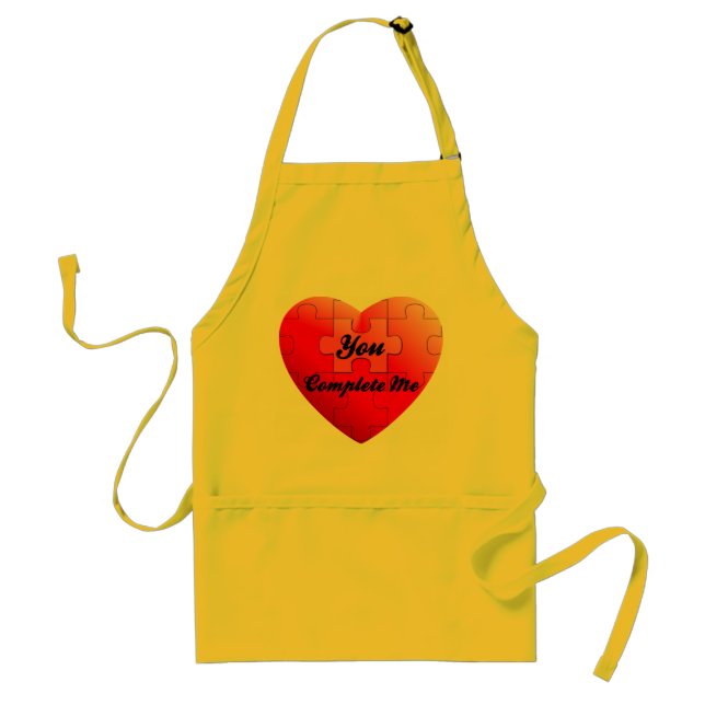 You Complete Me Adult Apron (Front)