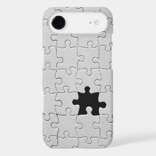 You Complete Me Romantic Black and White Jigsaw iPhone 17 Air Case
