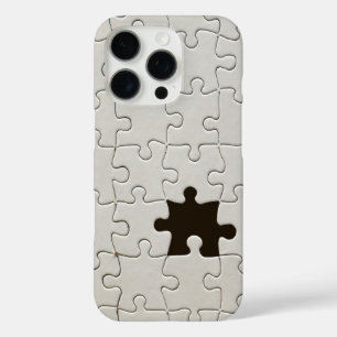 You Complete Me Romantic Black and White Jigsaw iPhone 16 Pro Case
