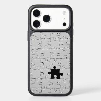 You Complete Me Romantic Black and White Jigsaw iPhone 17 Pro Max Case