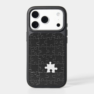 You Complete Me Romantic Black and White Jigsaw iPhone 17 Pro Case