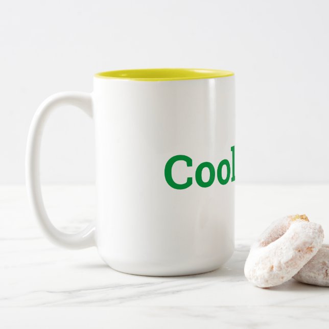 You Cool. 15oz Two-Toned Mug (With Donut)