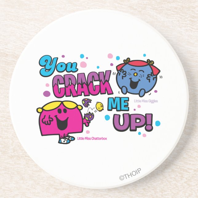 You Crack Me Up! Drink Coaster (Front)