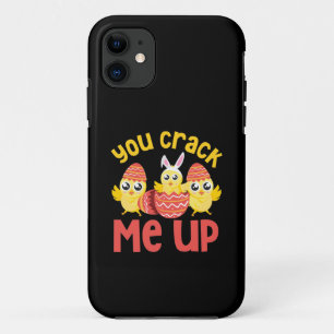 You Crack Me Up Easter Chicks iPhone 11 Case