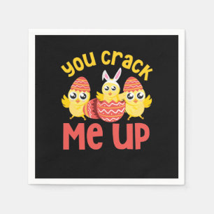 You Crack Me Up Easter Chicks Napkins