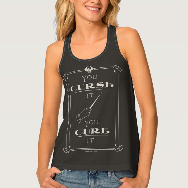 You Curse It, You Cure It Tank Top (Front)