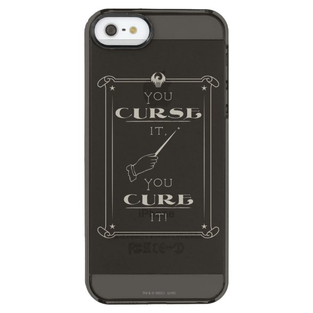 You Curse It, You Cure It Uncommon iPhone Case (Back)