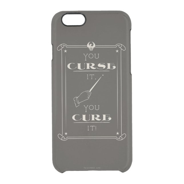 You Curse It, You Cure It Uncommon iPhone Case (Back)