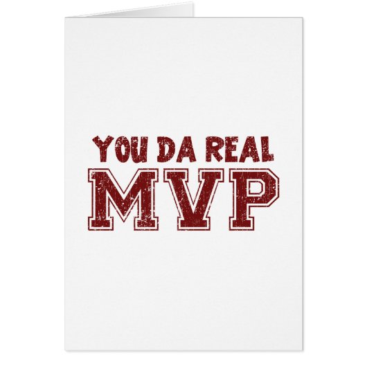 You Da Real MVP (Front)