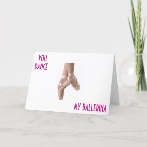 YOU DANCE INTO MY HEART EVERY DAYBIRTHDAY CARD