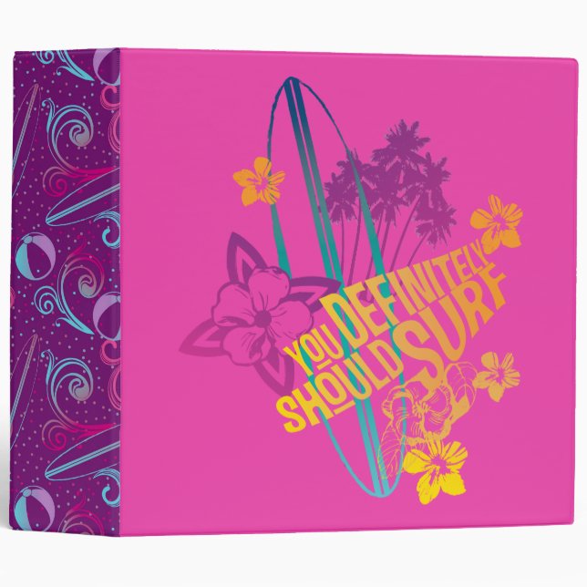 You Definitely Should Surf Binder (Front/Spine)