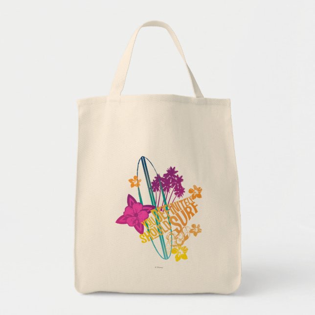 You Definitely Should Surf Tote Bag (Front)