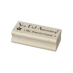 [ Thumbnail: "You Did Amazing!" Educator Feedback Rubber Stamp ]