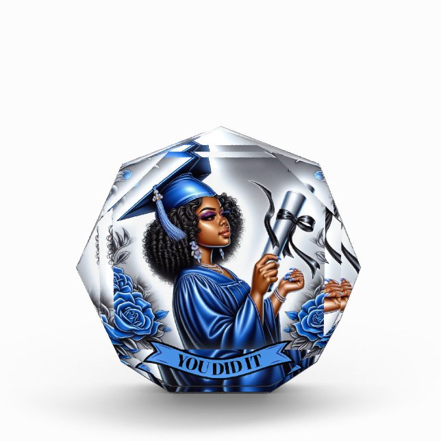 YOU DID IT Acrylic Award (Front)