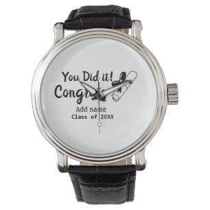 You did it congrats graduation add student name ye watch