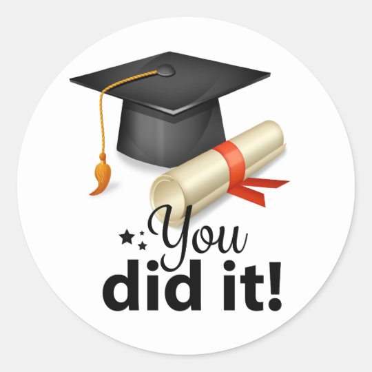 Printable Graduation Stickers