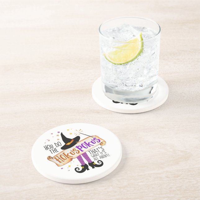 You Do the Hokus Pokus Witch Magic ID982 Coaster (Side)