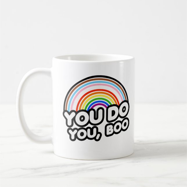 You Do You Boo Coffee Mug (Left)