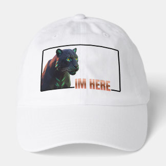 You don't dare look me in the eye .Black Panther Hat