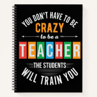 You don't have to be crazy funny teacher