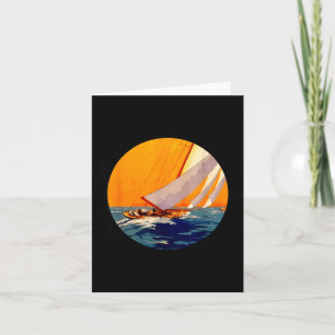 You Don't Stop Sailing When You Get Old Funny Old  Card